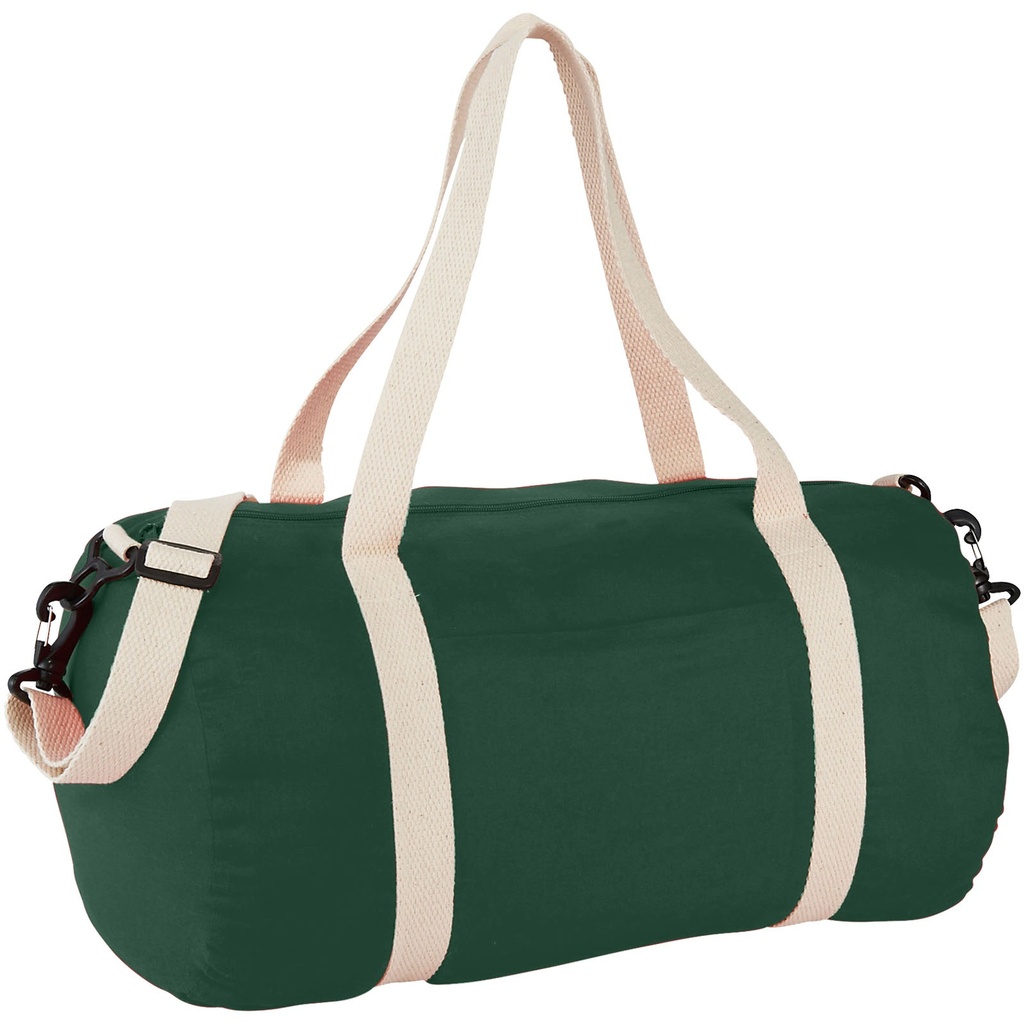 Bawełniana torba sportowa Barrel 120195 - Leśny zielony