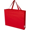 Odessa torba na zakupy z bawełny z recyklingu z certyfikatem GRS 220 g/m² 40L 120734 - Czerwony