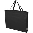 Odessa torba na zakupy z bawełny z recyklingu z certyfikatem GRS 220 g/m² 40L 120734 - Czarny