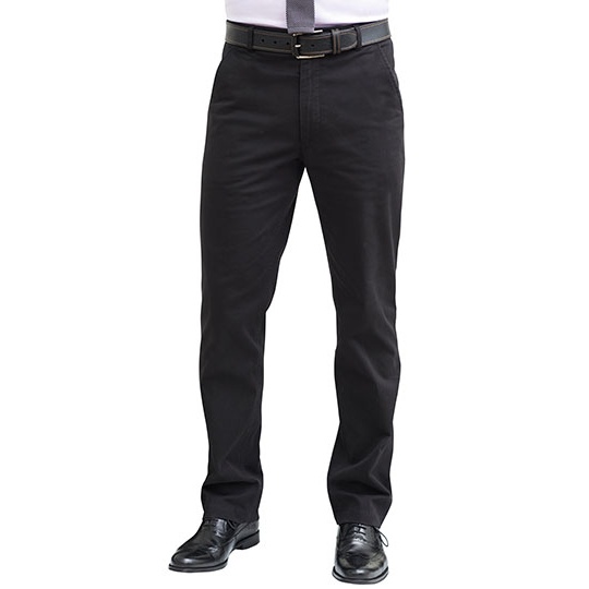 Spodnie Meskie Klasyczne Chino BR502 - Black