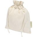Odisha organiczna torba prezentowa z certyfikatem OCS o gramaturze 140 g/m² — 30 x 25 cm 120797 - Naturalny