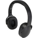Ancha bezprzewodowy zestaw słuchawkowy Bluetooth® wokółuszny z tworzyw sztucznych pochodzących z recyklingu 124483 - Czarny