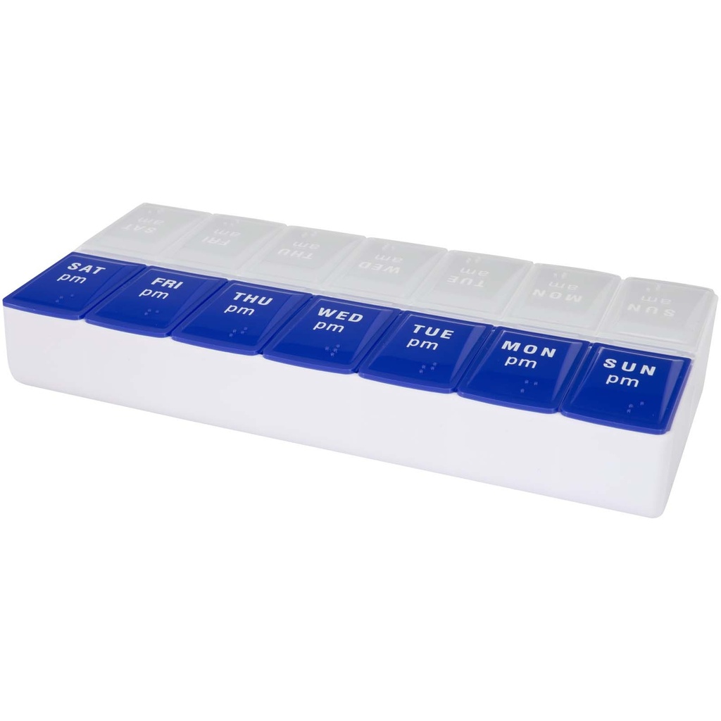 Cycle 7-dniowy organizer na witaminy (rano i wieczorem) 126374 - Niebieski