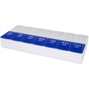 Cycle 7-dniowy organizer na witaminy (rano i wieczorem) 126374 - Niebieski