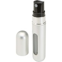 Filla przenośna, napełnialna butelka na perfumy o pojemności 5 ml 126375 - Matowe srebro