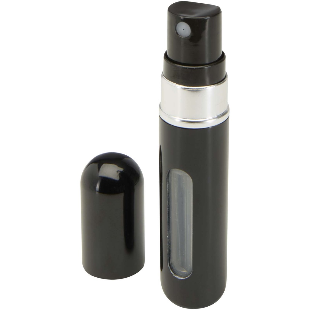 Filla przenośna, napełnialna butelka na perfumy o pojemności 5 ml 126375 - Czarny