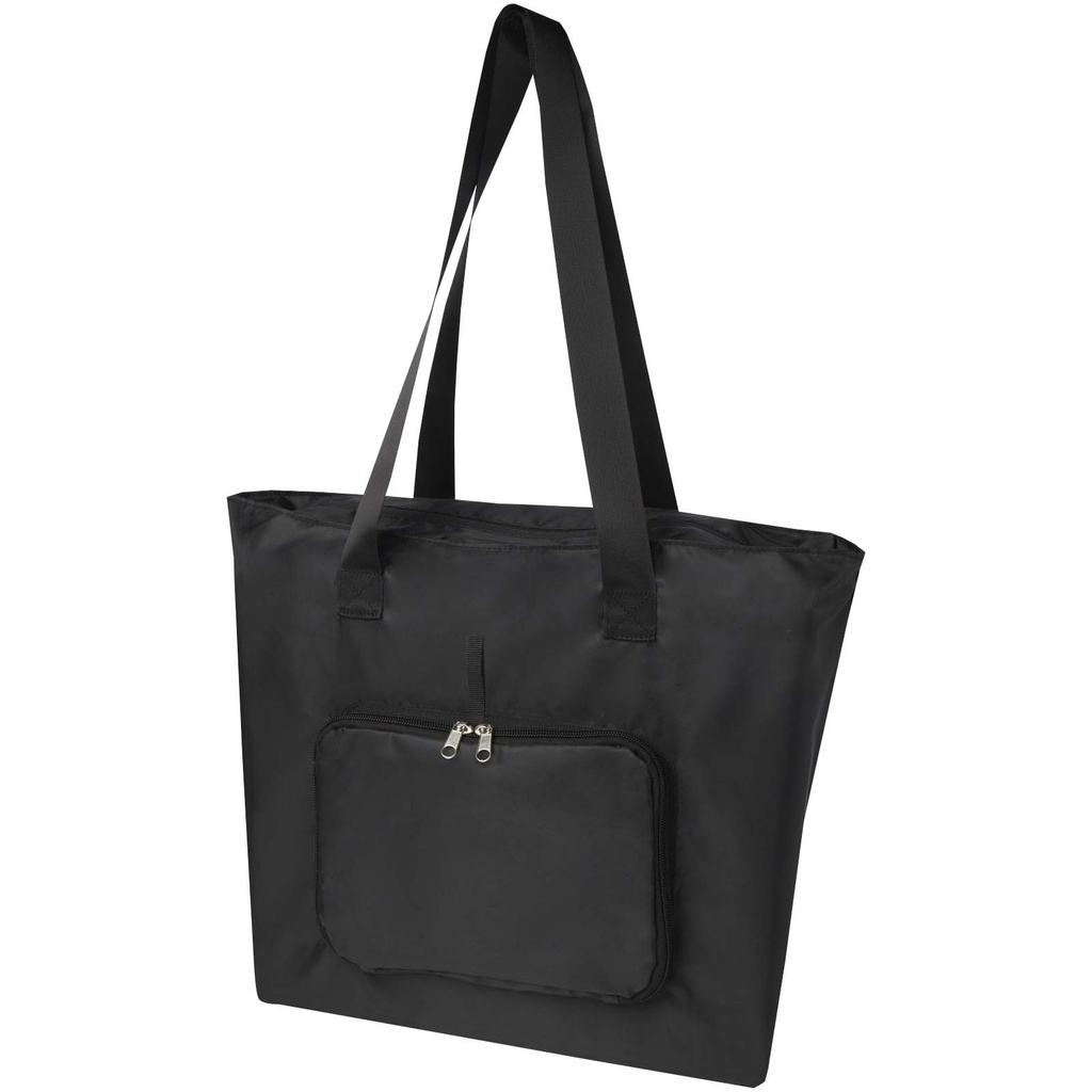 Składana torba na zakupy EcoFold z materiału RPET, o pojemności 16 l 130091 - Czarny