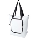 Składana torba termiczna EcoFold z materiału RPET, o pojemności 15 l 130092 - Biały