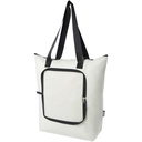 Składana torba termiczna EcoFold z materiału RPET, o pojemności 15 l 130092 - Piaskowiec