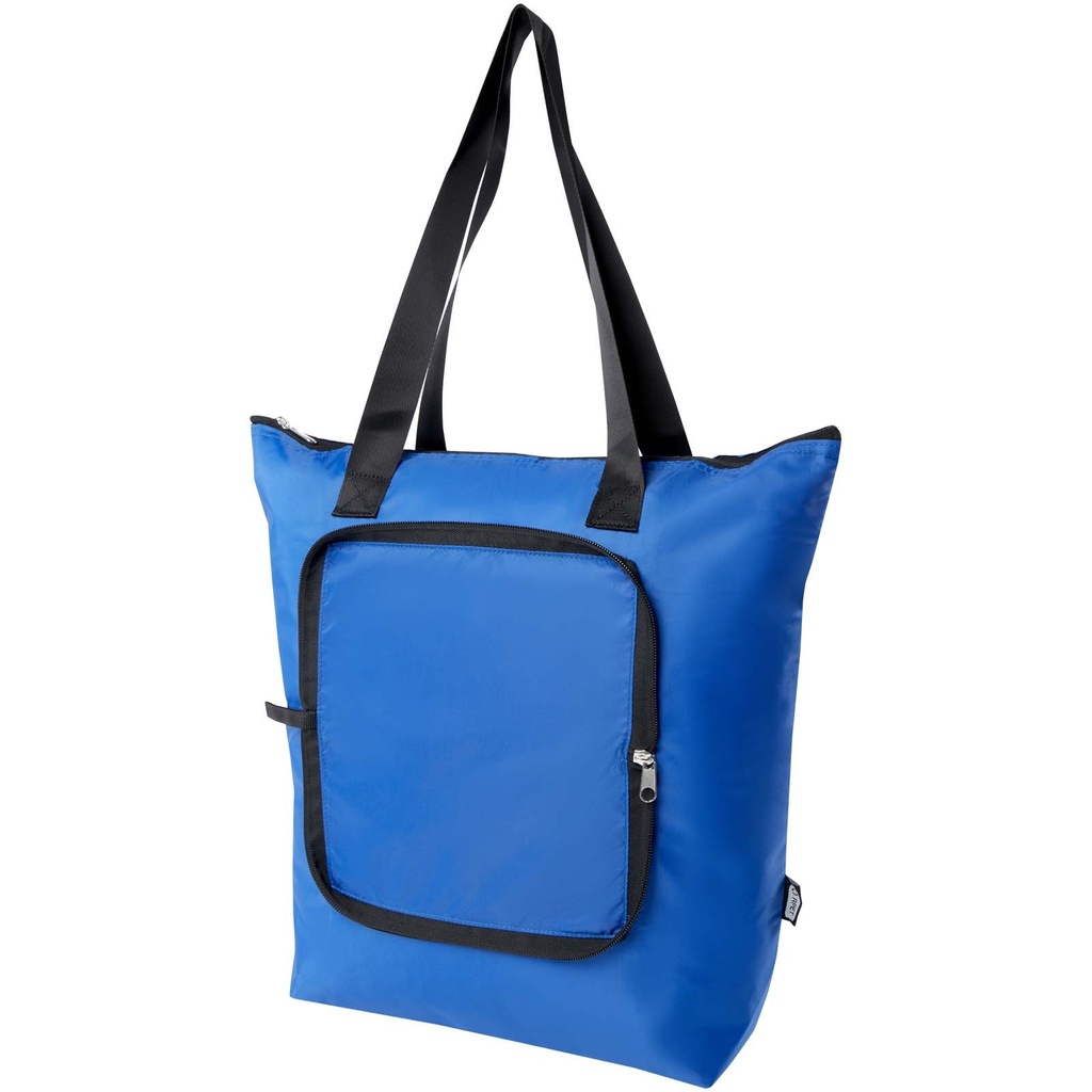 Składana torba termiczna EcoFold z materiału RPET, o pojemności 15 l 130092 - Królewski niebieski