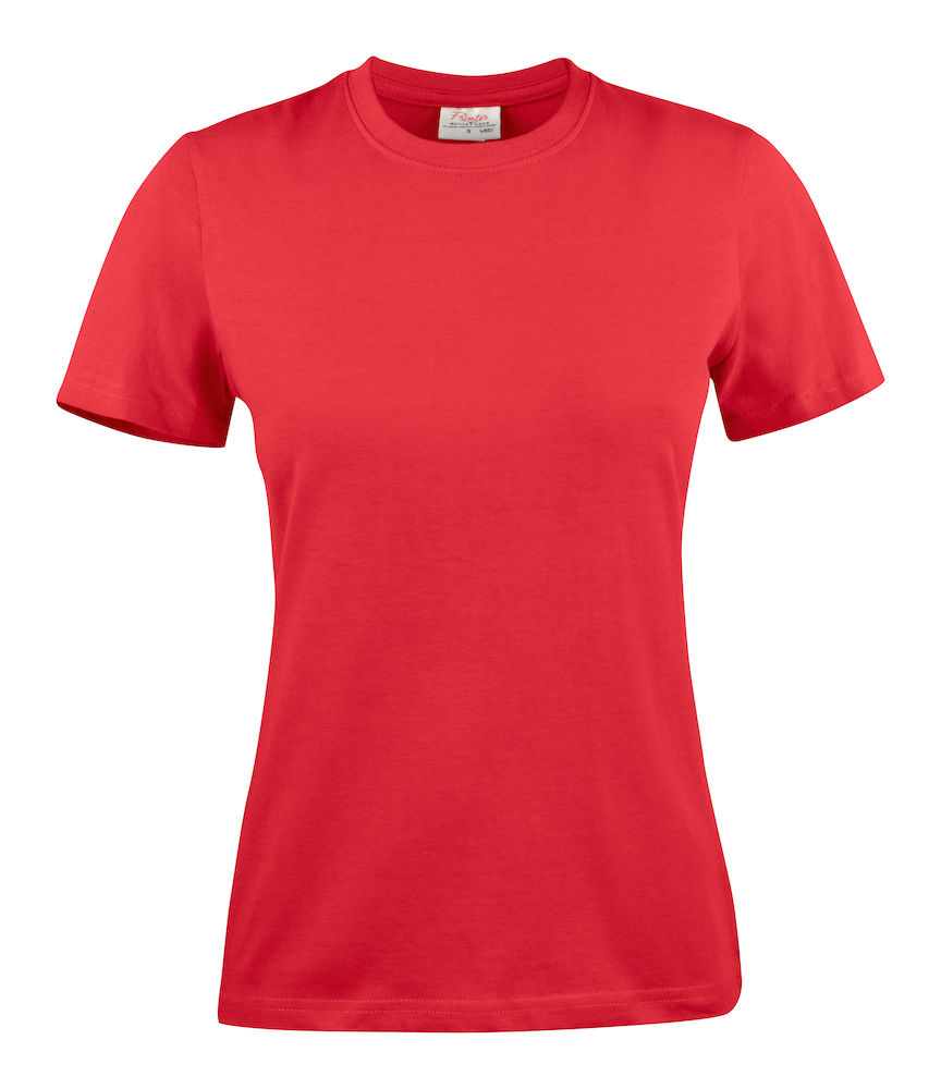 Ladies Heavy T-Shirt - Red