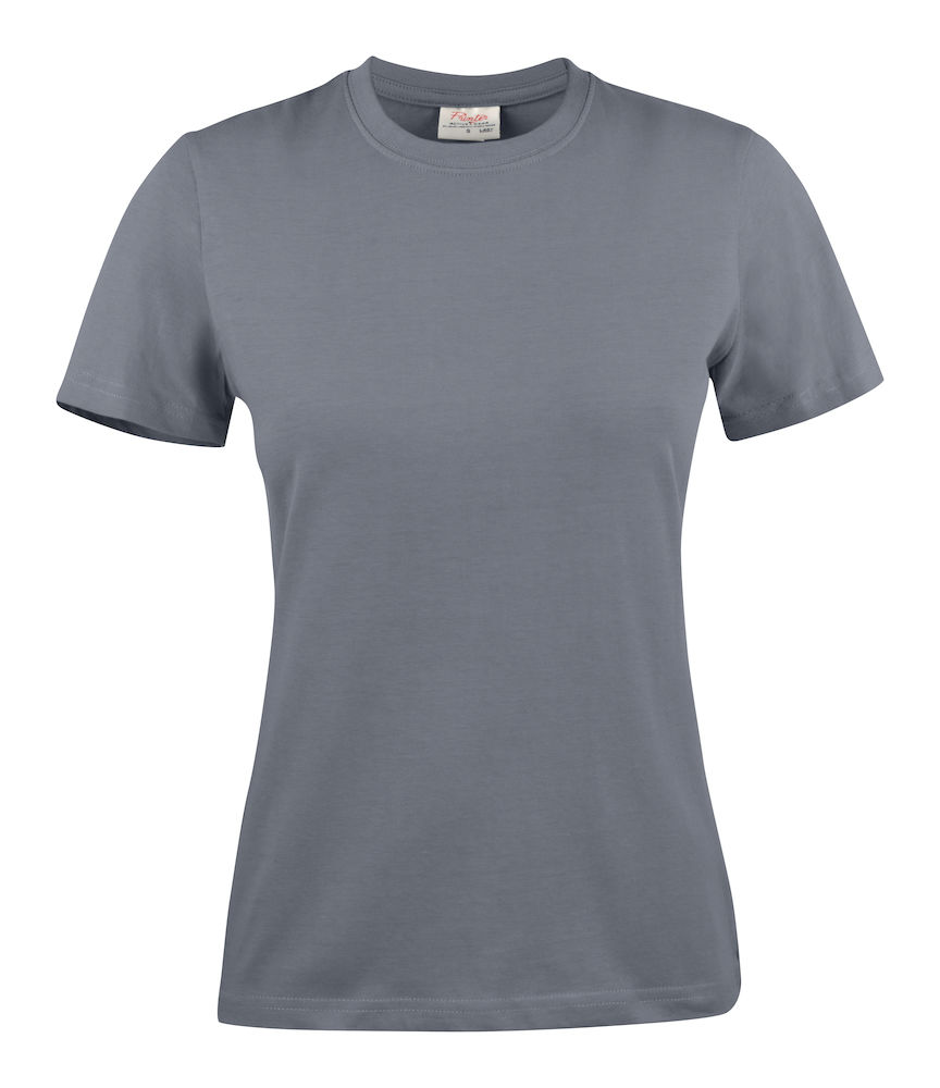 Ladies Heavy T-Shirt - Steel Grey