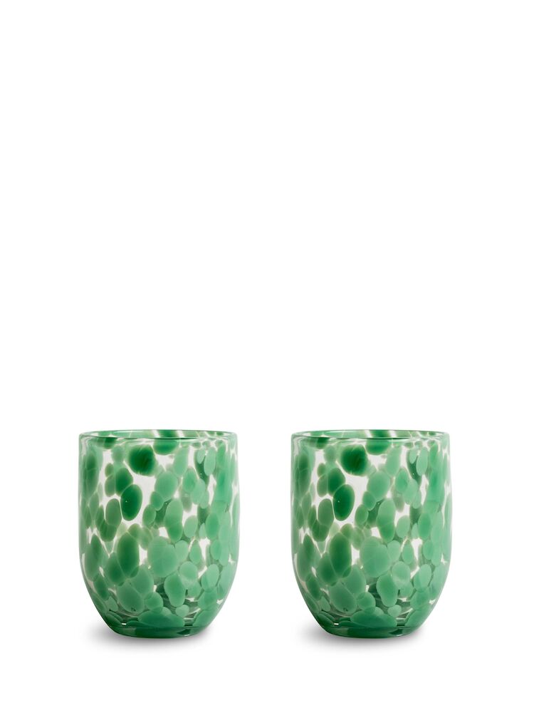 Szklanka Messy 2-Pack 5263908212 - Green