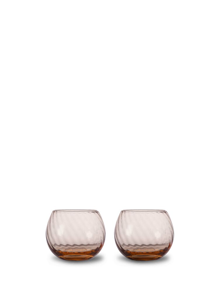Szklanka OPACITY do wody 2 szt 5281602708 - Peach