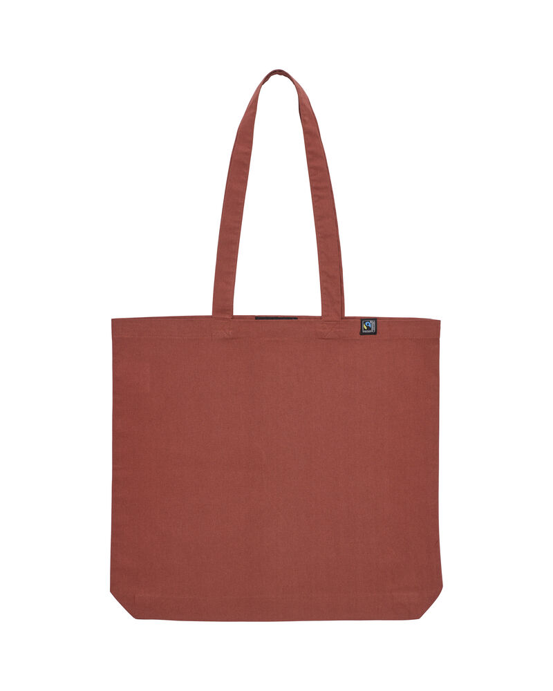 KEY TOTEBAG (GOTS) – RUST RED