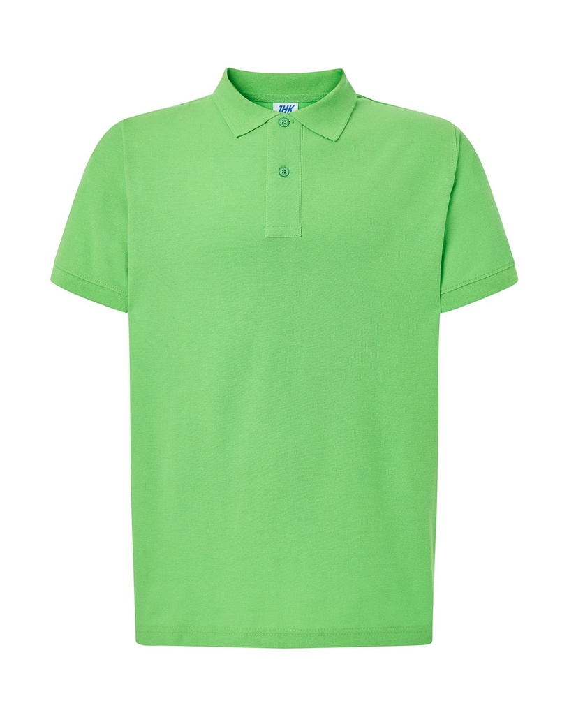 Koszulka Polo Klasyczna Bawelniana Pika JHK510 - Lime