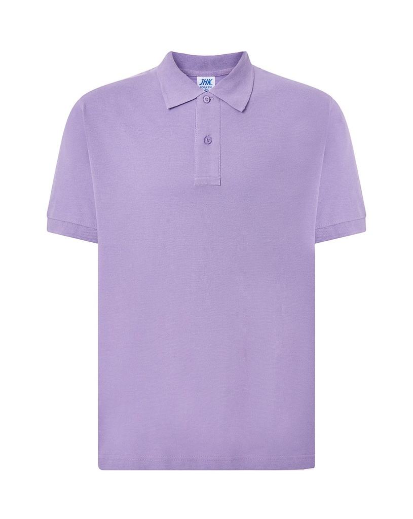 Koszulka Polo Klasyczna Bawelniana Pika JHK510 - Lavender