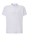 Koszulka Polo Klasyczna Bawelniana Pika JHK510 - Ash Melange