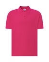 Koszulka Polo Klasyczna Bawelniana Pika JHK510 - Fuchsia