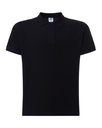 Koszulka Polo Klasyczna Bawelniana Pika JHK510 - Black