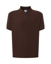 Koszulka Polo Klasyczna Bawelniana Pika JHK510 - Chocolate