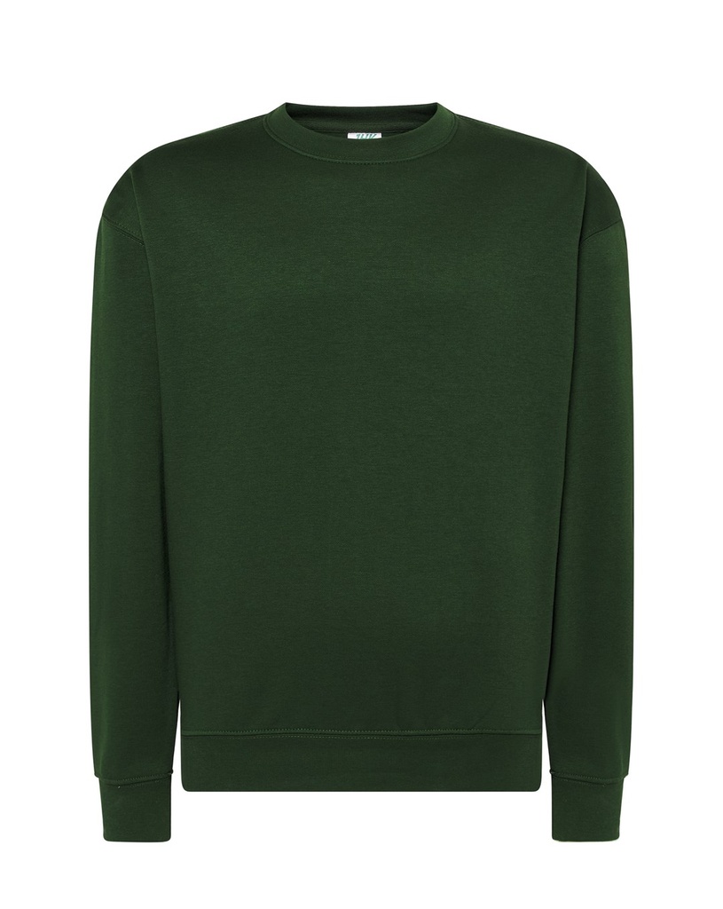 Bluza Unisex Klasyczna Poliester Bawelna JHK320 - Bottle Green