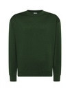 Bluza Unisex Klasyczna Poliester Bawelna JHK320 - Bottle Green