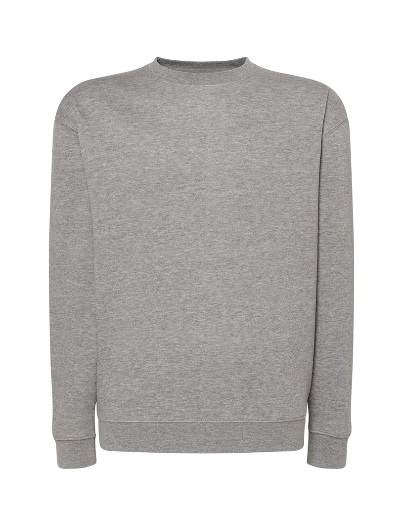 Bluza Unisex Klasyczna Poliester Bawełna JHK320 - Grey Melange
