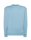 Bluza Unisex Klasyczna Poliester Bawelna JHK320 - Sky