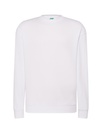 Bluza Unisex Klasyczna Poliester Bawelna JHK320 - White