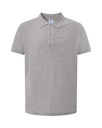 Koszulka Polo Klasyczna Bawelniana Pika JHK510 - Grey Melange
