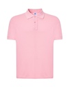 Koszulka Polo Klasyczna Bawelniana Pika JHK510 - Pink