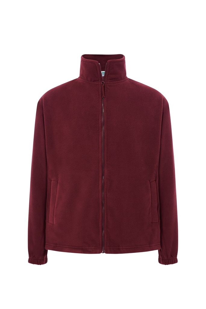 Meska Bluza Klasyczna Polarowa JHK800 - Burgundy