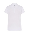 Koszulka Polo Damska Slim Bawelniana Pique JHK511 - White
