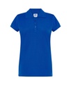 Koszulka Polo Damska Slim Bawelniana Pique JHK511 - Royal Blue