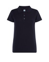 Koszulka Polo Damska Slim Bawelniana Pique JHK511 - Navy