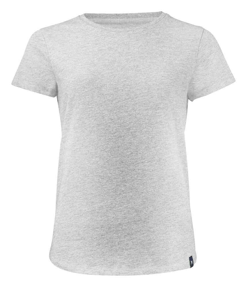 AMERICAN T-SHIRT U WOMAN – GREY MELANGE