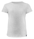 AMERICAN T-SHIRT U WOMAN – GREY MELANGE