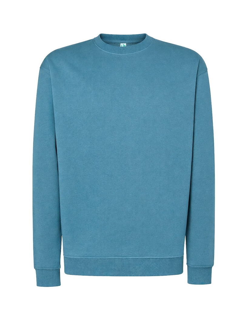 Bluza Poliestrowa Bluza French Terry SWCR 240 - Petrol Blue