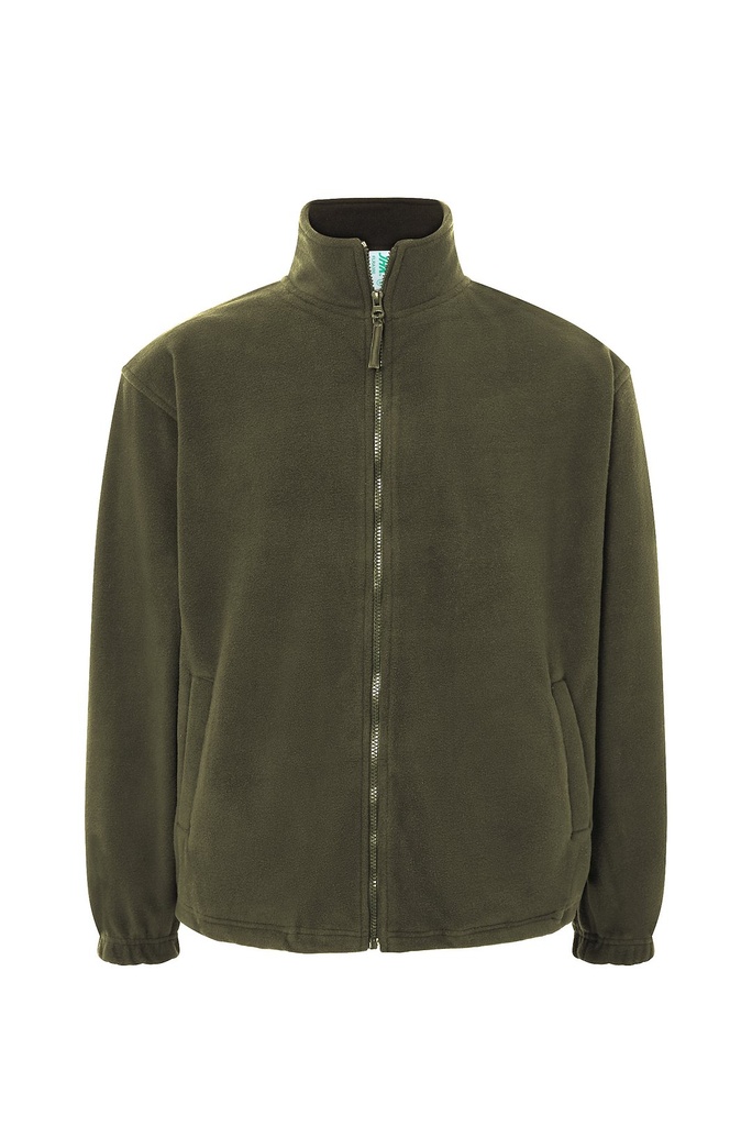 Meska Bluza Klasyczna Polarowa JHK800 - Forest Green