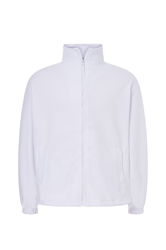 Meska Bluza Klasyczna Polarowa JHK800 - White
