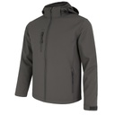 Bluza z Kapturem Rozpinana Poliestrowa MOONTEX SOFTSHELL KING - Graphite