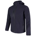 Bluza z Kapturem Rozpinana Poliestrowa MOONTEX SOFTSHELL KING - Navy