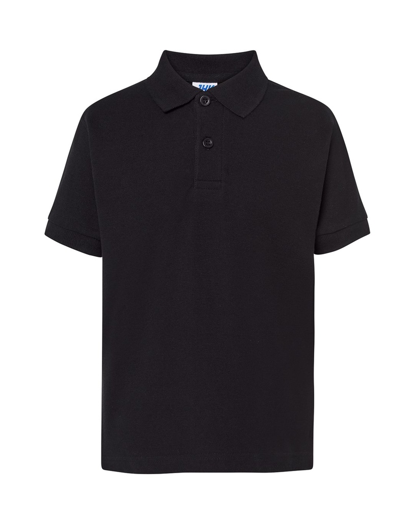 Koszulka Polo Dziecięca PKID 210 - Black