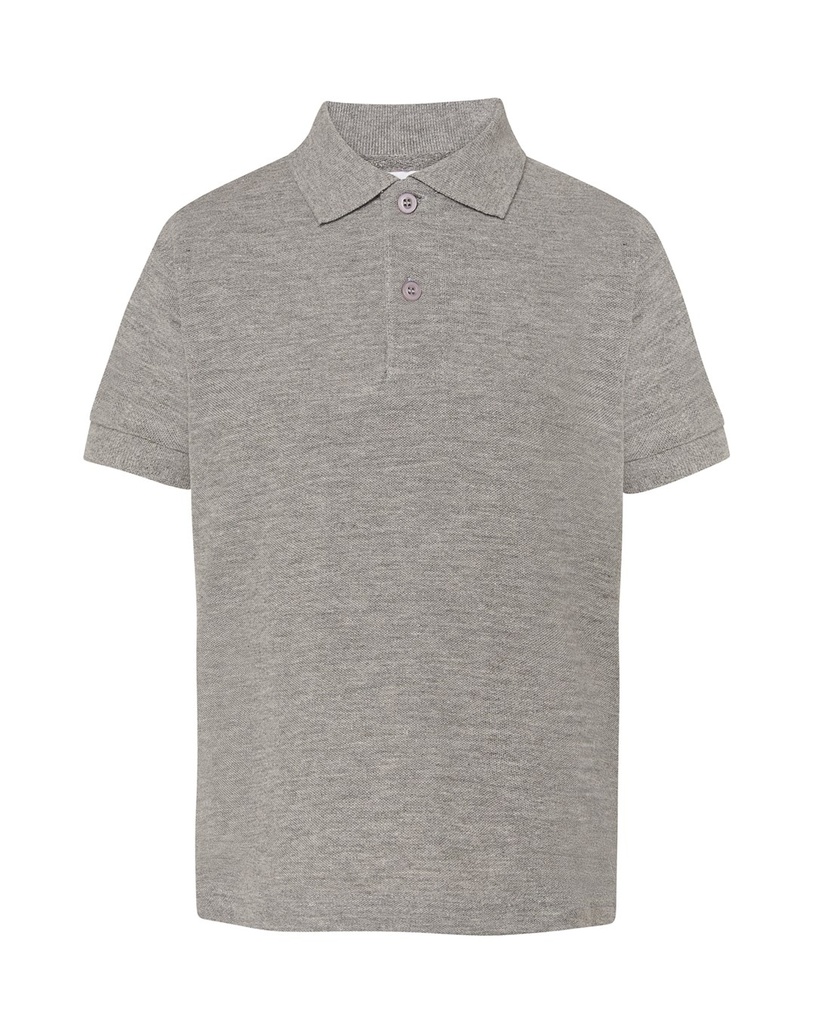 Koszulka Polo Dziecięca PKID 210 - Grey Melange