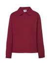 Koszulka Polo Dziecięca PKID 210 LS - Burgundy