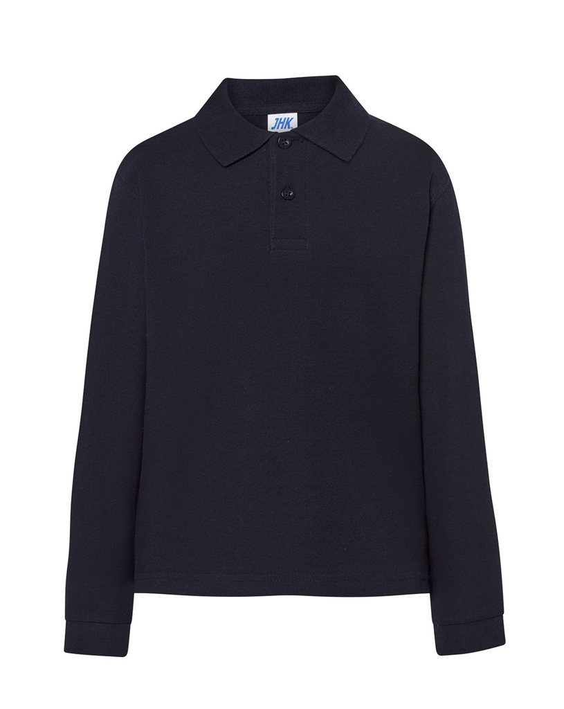 Koszulka Polo Dziecięca PKID 210 LS - Navy
