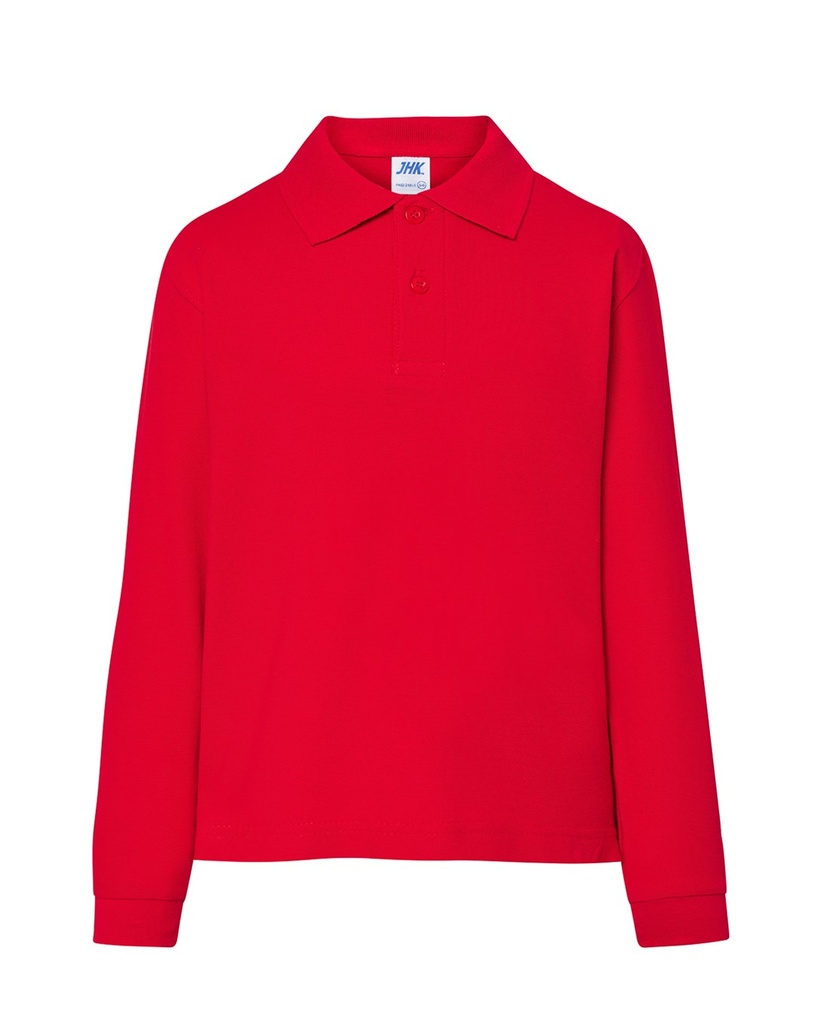 Koszulka Polo Dziecięca PKID 210 LS - Red
