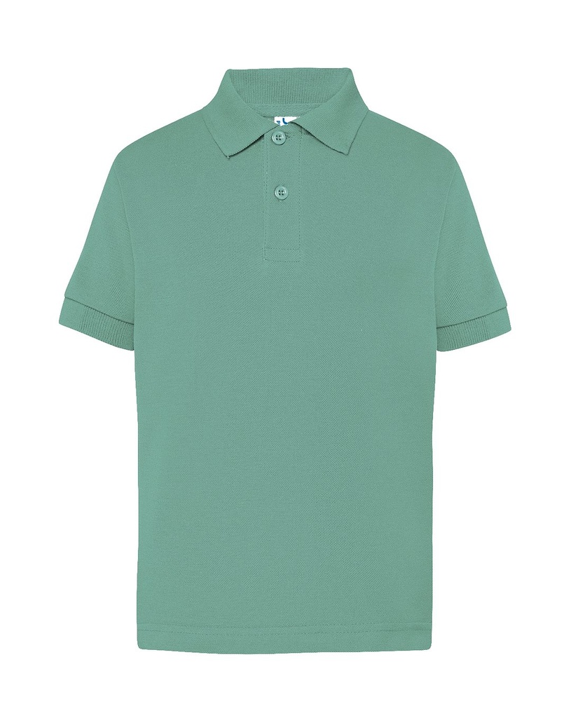 Koszulka Polo Dziecięca PKID 210 - MOSS GREEN