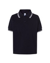 Koszulka Polo Dziecięca PKID 210 - Navy/White